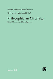 Philosophie im Mittelalter - Cover