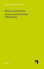 Versuch einer Kritik aller Offenbarung (1792) - Cover