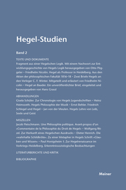 Hegel-Studien / Hegel-Studien Band 2 (1963) - Cover
