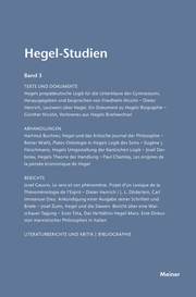 Hegel-Studien / Hegel-Studien - Cover