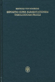 Expositio super Elementationem theologicam Procli. Propositiones 184-211