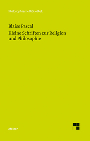 Kleine Schriften zur Religion und Philosophie
