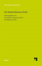 Der Materialismus-Streit - Cover