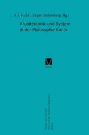 Architektonik und System in der Philosophie Kants - Cover