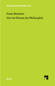 Die vier Phasen der Philosophie und ihr augenblicklicher Stand