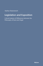 Legislation and Exposition - Cover