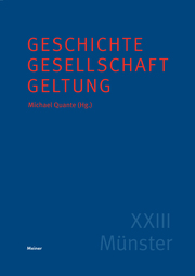 Geschichte - Gesellschaft - Geltung - Cover