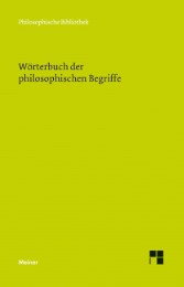 Wörterbuch der philosophischen Begriffe - Cover