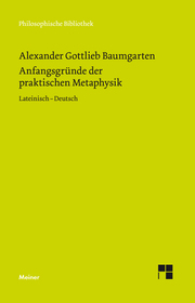 Anfangsgründe der praktischen Metaphysik. - Cover