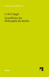 Grundlinien der Philosophie des Rechts - Cover