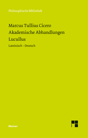 Akademische Abhandlungen. Lucullus - Cover