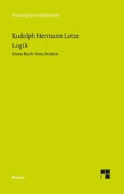Logik, Erstes Buch. Vom Denken - Cover