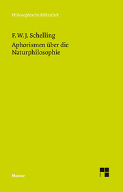 Aphorismen über die Naturphilosophie - Cover