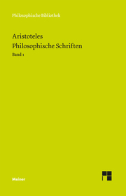 Philosophische Schriften 1