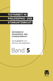 Textarbeit im Philosophie- und Ethikunterricht - Cover