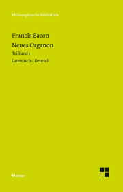 Neues Organon. Vorrede. Erstes Buch - Cover
