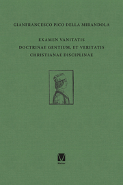 Examen vanitatis doctrinae gentium, et veritatis Christianae disciplinae - Cover