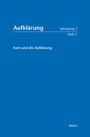 Kant und die Aufklärung - Cover