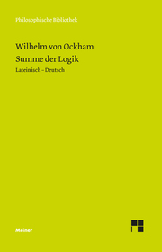 Summe der Logik / Summa logica - Cover