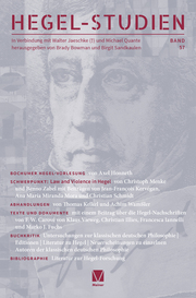 Hegel-Studien, Bd. 57 - Cover