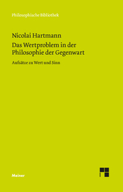 Das Wertproblem in der Philosophie der Gegenwart - Cover