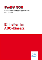 FwDV 500: Einheiten im ABC-Einsatz - Cover