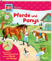 WAS IST WAS junior - Pferde und Ponys - Cover