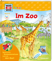 Was ist was Junior 22 Im Zoo - Cover