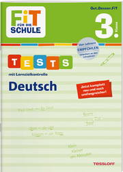 Tests mit Lernzielkontrolle, Deutsch 3. Klasse - Cover