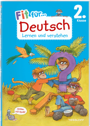 Fit für Deutsch 2. Klasse. Lernen und verstehen - Cover