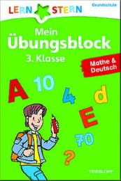 Mein Übungsblock 3. Klasse: Mathe & Deutsch - Cover