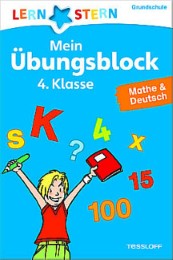 Mein Übungsblock 4. Klasse: Mathe & Deutsch - Cover