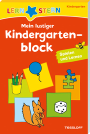Mein lustiger Kindergartenblock - Spielen und Lernen