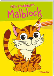 Mein Knuddeltier-Malblock (Tiger)