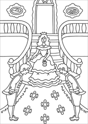 Glitzer-Sticker Malbuch. Prinzessinnen-Schloss - Abbildung 1
