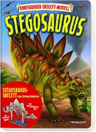 Dinosaurier Skelett-Modell. STEGOSAURUS - Cover