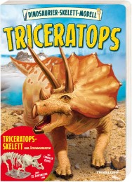 Dinosaurier-Skelett-Modell - Triceratops