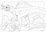 Sticker-Malbuch Dinosaurier - Abbildung 2