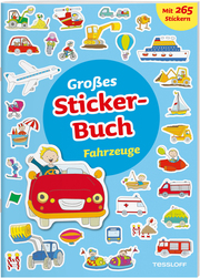 Großes Sticker-Buch Fahrzeuge - Cover