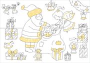 Glitzerzauber Malbuch Weihnachten - Illustrationen 1