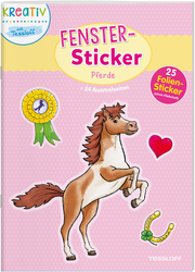 Fenster-Sticker Pferde - Cover