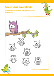 Malen und Rätseln für Kindergartenkinder (Orange) - Abbildung 1