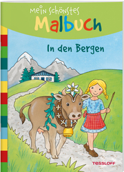In den Bergen - Mein schönstes Malbuch - Cover