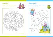 Malen und Rätseln für Kindergartenkinder. Prinzessinnen - Abbildung 1