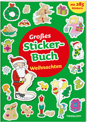 Großes Sticker-Buch Weihnachten - Cover