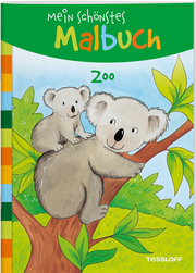 Mein schönstes Malbuch. Zoo - Cover