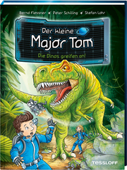 Der kleine Major Tom - Die Dinos greifen an! - Cover