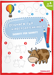Zeichnen für Kindergartenkinder - Schritt für Schritt