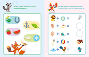 Sticker-Rätsel für Kindergarten-Kids. Logisches Denken - Abbildung 2