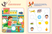 Sticker-Rätsel für Kindergarten-Kids. Logisches Denken - Abbildung 3